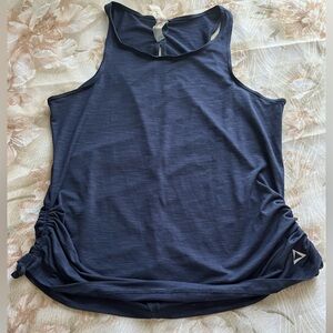 PRISMSPORT Navy Muscle Tee